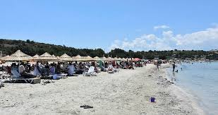 Book at the marma bodrum, bodrum. Cesme De Halk Plaji Acildi