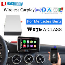 Wireless Carplay For Mercedes W176 A Class Support Ntg 4 5 System Android Auto Multimedia Upgrade Screen Mirroring Link Car Play Car Multimedia Player Aliexpress