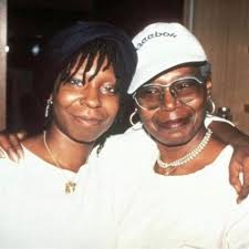 Whoopi Goldberg and her mother, 1986