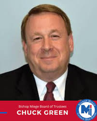 We would like to welcome the three newest members to our Bishop Miege Board  of Trustees! Bridget M. Morris, a member of the Bishop Miege class of '99,  joined the board in