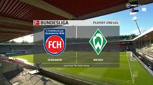 Actuele berichten, programma en resultaten, stand, teams, topscorers. Futbol Bundesliga Relegation Po 2nd Leg Heidenheim Vs Werder Bremen 06 07 2020