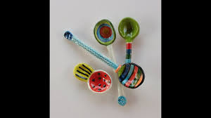 38. How to make clay/ceramic spoon from leftovers- slab method - easy to do  - YouTube