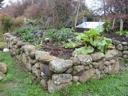 Raised bed gardening is a process to nurture specific kind of flowers, fruits, and vegetables in soil that is placed above the ground. Raised Bed Close Up Garden Bed Layout Backyard Landscaping Rock Garden Design