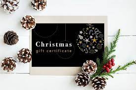 Either cut out the gift shape or cut it into a square shape to create a unique personalized gift certificate. Free Printable Christmas Gift Certificate Templates 2020