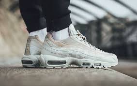 Light Bone Lands On The Nike Air Max 95 Premium Kicksonfire Com Nike Air Max Nike Air Nike