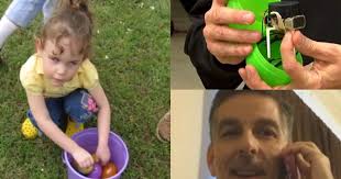 Hero dad invented Easter egg hunt for his blind daughter