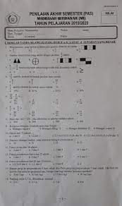 Ipa tema 8 sd kelas 4 kd 3.3; Contoh Soal Matematika Kelas 4 Sd Mi Semester Ganjil Antapedia Com