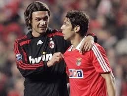 Rui Costa Vs Maldini Benfica Vs Milan Calcio Fede Club