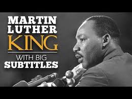 Learn English Martin Luther King I Have A Dream Speech With Big Subtitles Youtube English Speech Martin Luther King Martin Luther King Speech