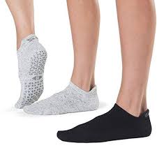 Grip Barre Dance Yoga Socks Tavi Noir Womens Savvy Non Slip Socks 2 Pack