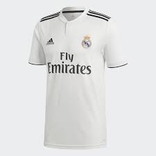Adidas soccer real madrid home jersey. Real Madrid Home Jersey 2018 19 Blank
