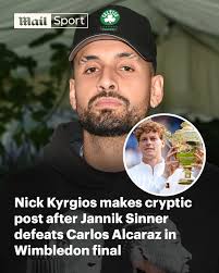 Jannik Sinner won his first Wimbledon crown, inflicting Alcaraz's first  ever defeat in a Grand Slam final🏆 Read more: https://trib.al/pdYqAdk