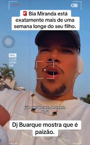 Cuidados Paternos: Dj Buarque Mostra Ser um Paizão para o Filho de Bia  Miranda