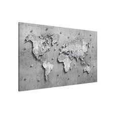 Höhenlinienkarte der welt mit landesgrenzen markiert. Magenttafel Weltkarte Kaufen Bilderwelten