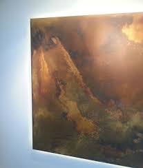 Erstellen Von Rostoptik An Wanden Im Cortenstahl Look Cortenstahl Wandgestaltung Spachteltechnik