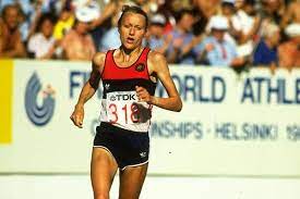 In 1979, she became the first woman in history to run the marathon in under two and a half hours. Grete Waitz Profile