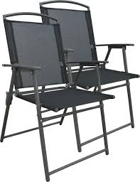 Erste kleine rissbildungen sind ebenfalls nie gänzlich auszuschließen, können aber auch ein anzeichen dafür sein, dass ein gebrauchter teakstuhl im freien überwintert hat. Vcm Set Gartenstuhl Stuhle Stuhl Metall Textilene Klappbar 2 Stuhle Anthrazit Galeria Karstadt Kaufhof
