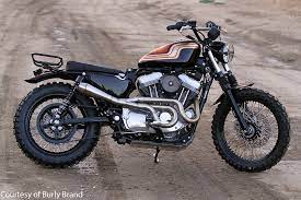 Sportster Scramble Burly Brand S Jackrabbit Motorcycle Sportster Scrambler Harley Davidson Bikes Harley Scrambler
