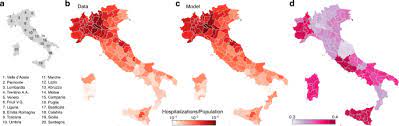 Patients by treatment type, by region. The Geography Of Covid 19 Spread In Italy And Implications For The Relaxation Of Confinement Measures Nature Communications