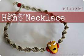 Otherwise, drape a piece of string around your neck and pull it down to a point, the way it will hang with a there are a number of factors that go into deciding what length necklace to choose. How To Make A Hemp Necklace Homemade Heather