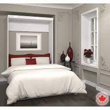 Simply by discovering our selection of murphy wall beds online. Bestar Boutique White Double Wall Bed Costco