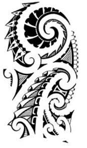 Polynesian Tribal Artwork Samoantattoos Ide Tato Seni Tinta Desain Tato