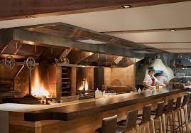 This Restaurant In Toronto Has A Ceiling Design Inspired By The Billowing Tarps Of Mexican Market Stalls Restaurant Kitchen Design Open Kitchen Restaurant Restaurant Interior Design