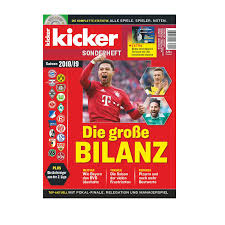 Ab 21 uhr folgt als highlight des tages england gegen. Kicker Sonderheft Die Grosse Bilanz Finale 18 19