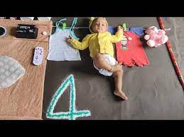 Washing Machine Theme 4th Month Baby Photoshoot Ideas At Home Monthly Baby Baby Month By Month Baby Photoshoot Ideas At Home 4 Months Baby Photoshoot Ideas