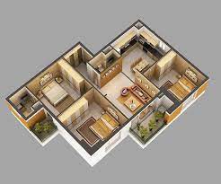 Whether you create a home model from scratch or import a floor plan using the roomscanner feature, live home 3d turns the design process into an exciting game, while giving you the powerful tools that no other app in the store can deliver. 3d Model Home Interior Fully Furnished 3d Model Max 1 3d Home Plan Maison Maison
