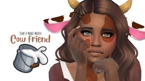 Sims 4 cc list: Cow friend