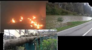 Oh, com'era buio oh com'era nero. Sondaggi Dopo Gli Incendi Vento E Acqua A Catinelle Emergenze O