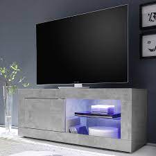 Meuble Tele Pas Cher Meuble Television Design Banc Tv Gris