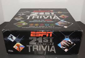 It's as simple, and as complicated, as that. Espn 21st Century Trivia By Usaopoly Sports And 50 Similar Items