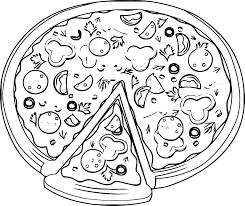 Desenhos De Boa Pizza 3 Para Colorir E Imprimir Colorironline Com