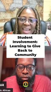 Student Involvement: Learning to Give Back to Community, In this inspiring  episode of Pan African Perspectives, @joehotagua sits down with Ursula  Garrett, a Black American CPA, who’s building empires ...