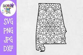 Download Alabama Us State Mandala 50 States Svg 313118 Cut Files Design Bundles