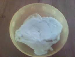Glace Yaourt A La Vanille Tres Simple Et Rapide Recette Yaourt Glace Recette Glace Glace