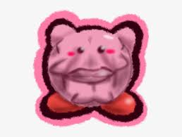 Kirby gcn (also referred to as kirby: Meme Here S My End Of The Deal Kirby With A Hyper Realistic Cartoon Transparent Png 605x626 Free Download On Nicepng
