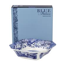 4.9 out of 5 stars with 113 reviews. Spode Blue Italian Square Serving Bowl Spode