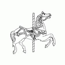 Kleurplaat Van Een Paard Printen Leuk Voor Kids