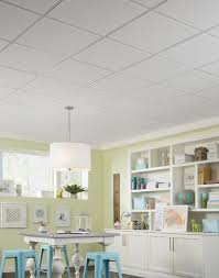 Drop ceiling tiles direct from the manufacturer; Armstrong Brighton 2 X 2 White Textured Angled Tegular Drop Ceiling Tile At Menards
