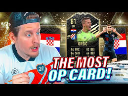 The Most Op Card 81 Inform Orsic Player Review Fifa 21 Ultimate Team