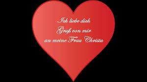 Ich liebe dich egal was kommt, hörst du mich? Ich Liebe Dich Gruss Von Mir An Meine Frau Christa Youtube