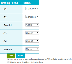 To save time and energy, set up a simple spreadsheet for each student that calculates students' averages. How Do I Make Report Cards Visible To Parents Knowledge Base