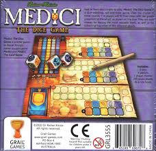 Try some of our unique games for free! Medici The Dice Game Grail Games Brettspiele Kartenspiele Gamer S Hq