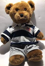 Build A Bear Blue White Bearboxer Bear Voice Box In Hand I Love You 15 Ebay Build A Bear Valentine Plush Bear Plush