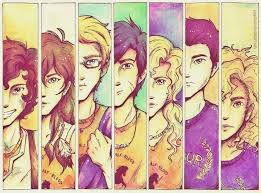 From Left To Right Leo Valdez Piper Mclean Jason Grace Percy Jackson Annabeth Chase Frank Zhang Percy Jackson Fan Art Percy Jackson Books Percy Jackson