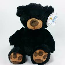 Black Bear Stuffed Animal Names Find Many Great New Used Options And Get The Best Deals For Black Bear Stuffed Plush With Embroidered Paws 8 Inches Wish Black Bear Paw Plush Stuffed Animals