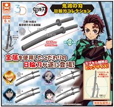 Kimetsu no yaiba nichirin swords all 10 set. New F Toys Kimetsu No Yaiba Demon Slayer Nichirin Blade Collection 1 12 Figma Japanese Anime Elsebetlehrmann Collectibles